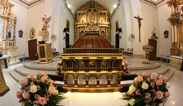 Las reliquias de Santa Rosa de Lima. Fotos: Arzobispado de Piura
