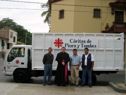Camión para Caritas Piura y Tumbes