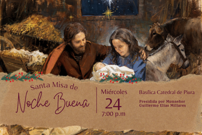 Santa Misa de Noche buena en nuestra Arquidiócesis de Piura